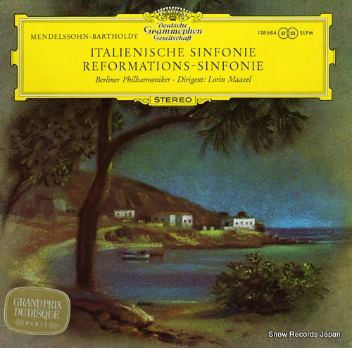 MAAZEL, LORIN mendelssohn; italienische sinfonie, reformations sinfonie 138684