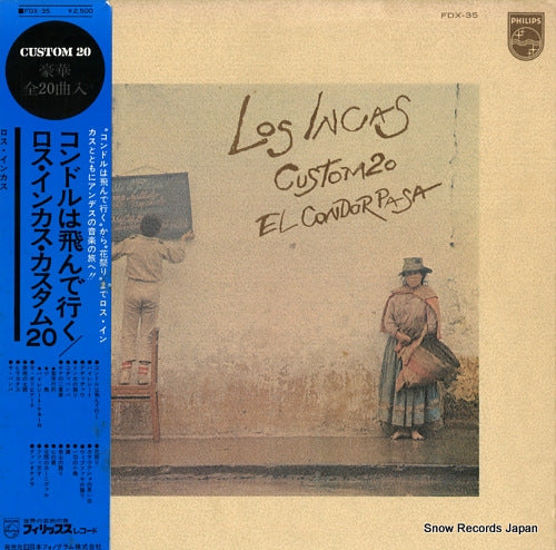 LOS INCAS custom 20 el condor pasa FDX-35