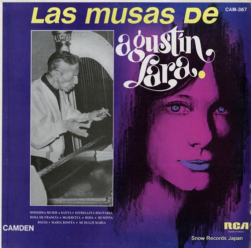 LARA, AGUSTIN las musas de agustin lara CAM367