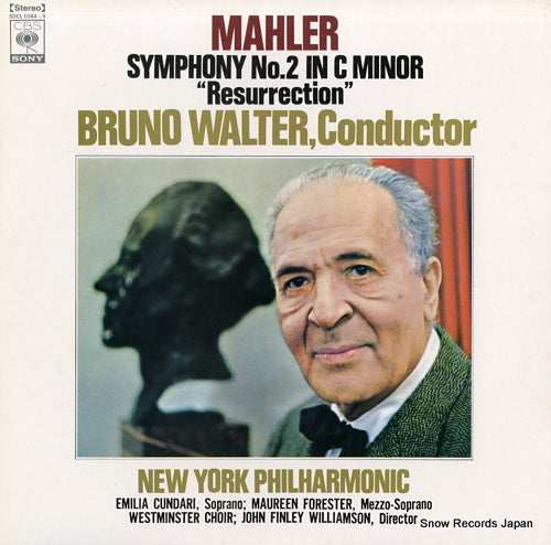 WALTER, BRUNO mahler; symphony no.2 in c minor "resurrection" SOCL1044