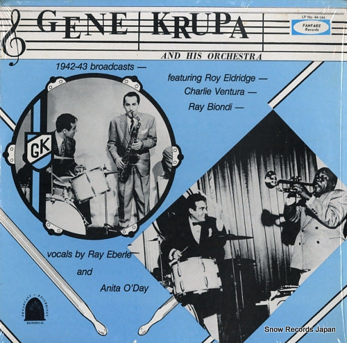 KRUPA, GENE 1942-43 broadcasts 44-144