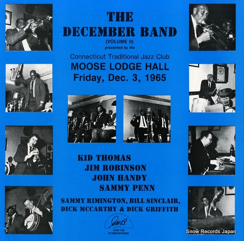 DECEMBER BAND, THE moose lodge hall 1965 volome 2 GHB198