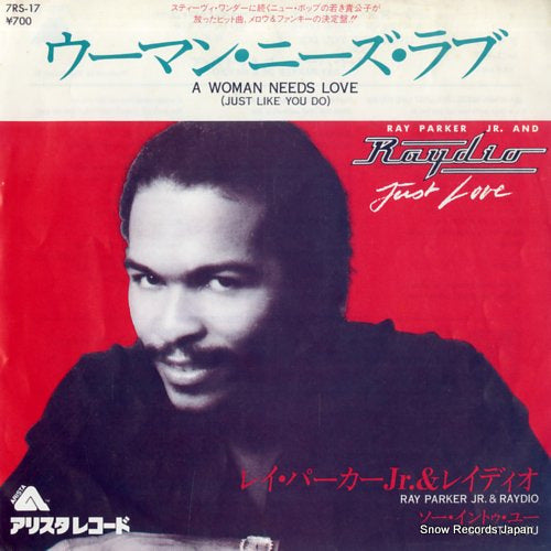 PARKER, RAY, JR., AND RAYDIO a woman needs love(just like you do) 7RS-17