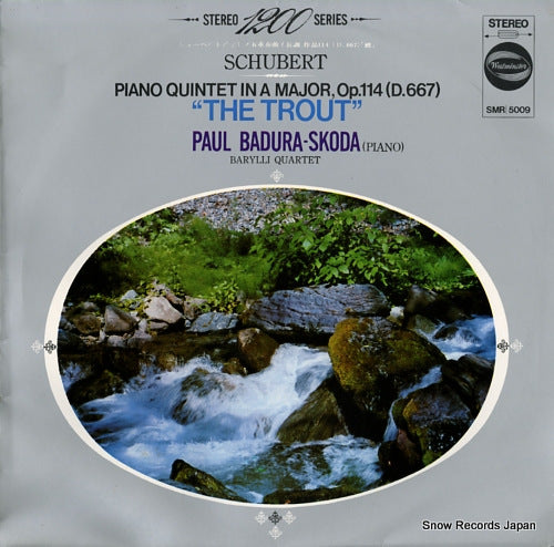 BADURA-SKODA, PAUL schubert; piano quintet in a major, op.114 (d.667) "the trout" SMR5009