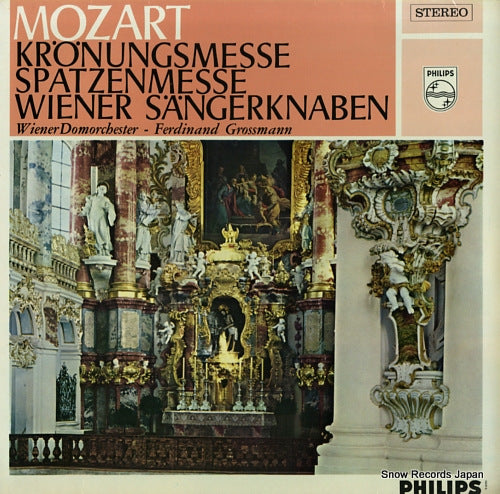 GROSSMANN, FERDINAND mozart; kronungsmesse / spatzenmesse 835187AY