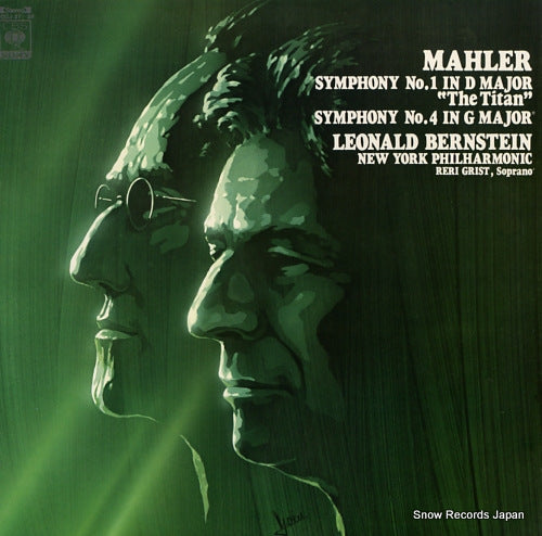 BERNSTEIN, LEONARD mahler; symphony no.1 "the titan" and no.4 SOCJ27-28