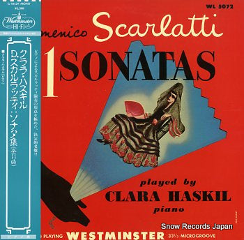 HASKIL, CLARA scarlatti; 11 sonatas G-10529