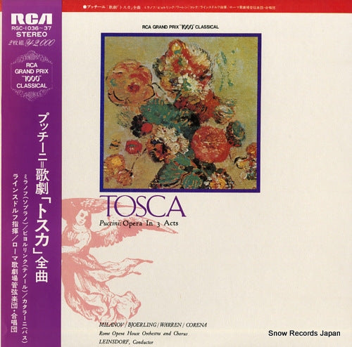 LEINSDORF, ERICH puccini; tosca RGC-1036