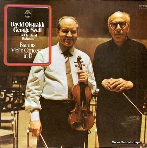 OISTRAKH, DAVID / GEORGE SZELL brahms; violin concerto in d SFO-36033