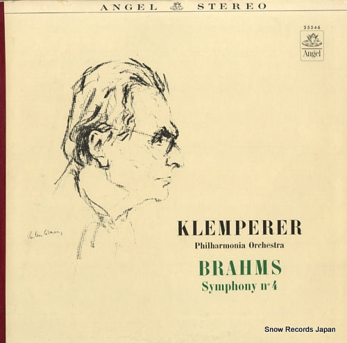 KLEMPERER, OTTO brahms; symphony no.4 35546/S.35546