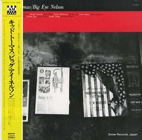 THOMAS, KID / BIG EYE NELSON kid thomas / big eye nelson VC-4012