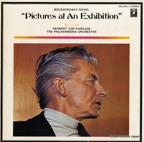 KARAJAN, HERBERT VON moussorgsky-ravel; "pictures an exhibition" AW-8514