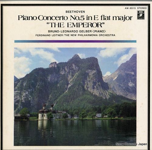 GELBER, BRUNO-LEONARDO beethoven; piano concerto no.5 in e flat major"the emperor" AW-8515