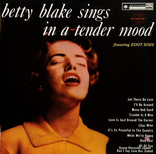 BLAKE, BETTY sings in a tender mood BCP-6058/FSR-2007