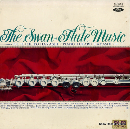 HAYASHI, LILIKO the swan / flute music TA-6052
