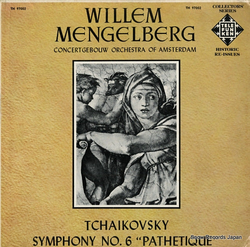 MENGELBERG, WILLEM tchaikovsky; symphonie no.6 "pathetique" TH97002