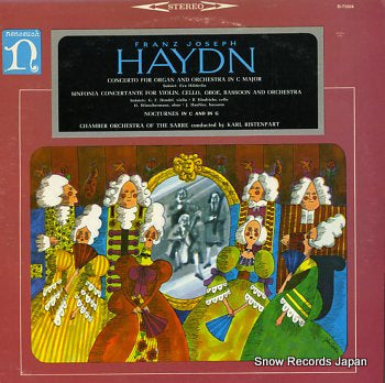 RISTENPART, KARL haydn; concerto for organ and orchestra  H-71024