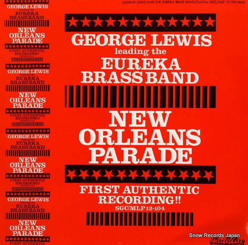 LEWIS, GEORGE / THE EUREKA BRASS BAND new orleans parade SGC/MLP12-004
