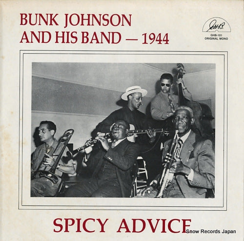 JOHNSON, BUNK spicy advice GHB-101