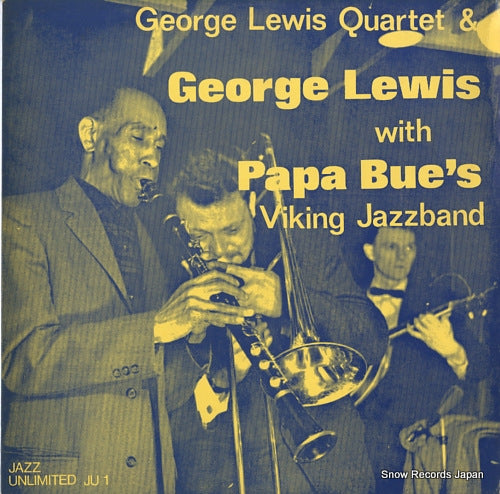 LEWIS, GEORGE george lewis with paap bue's viking jazzband JU1