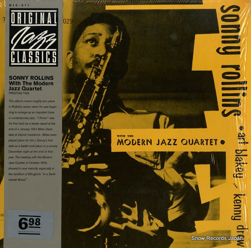 ROLLINS, SONNY modern jazz quartet OJC-011