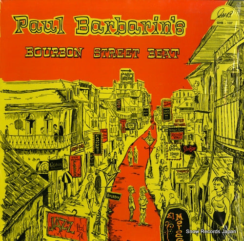 BARBARIN, PAUL paul barbarin's bourbon street beat GHB-137
