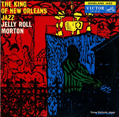 MORTON, JELLY ROLL the king of new orleans jazz LS-5151