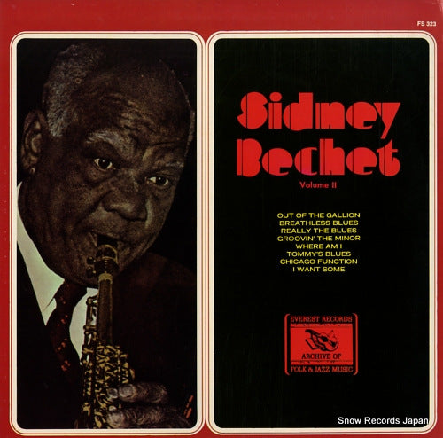 BECHET, SIDNEY volume 2 FS323