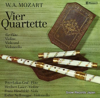 GRAF, PETER-LUKAS mozart; vier quartette CLAVESP403