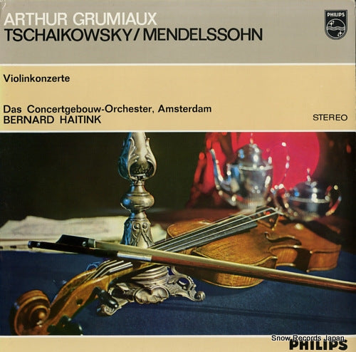 GRUMIAUX, ARTHUR tschaikowsky/mendelssohn; violinkonzerte 835055LY