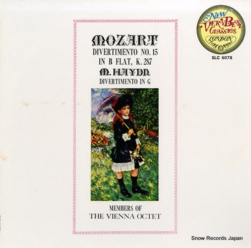 MEMBERS OF THE VIENNA OCTET mozart; divertimento no.15 in b flat, k.287 SLC6078