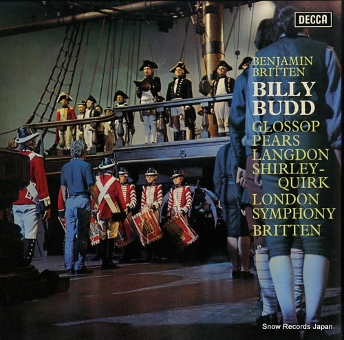 BRITTEN, BENJAMIN britten; billy budd SET379-81