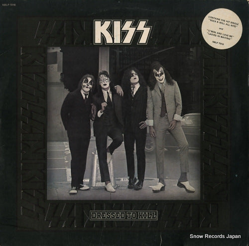 KISS dressed to kill NBLP7016