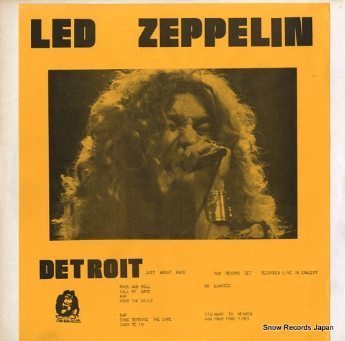 LED ZEPPELIN detroit just about back LZ-1046