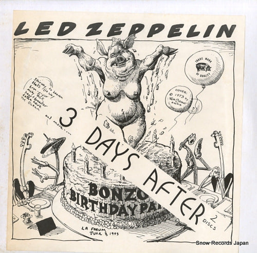 LED ZEPPELIN 3 days after LZBB