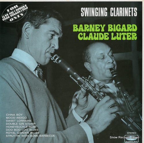 BIGARD, BARNEY / CLAUDE LUTER swinging clarinets 500767/SLD.767
