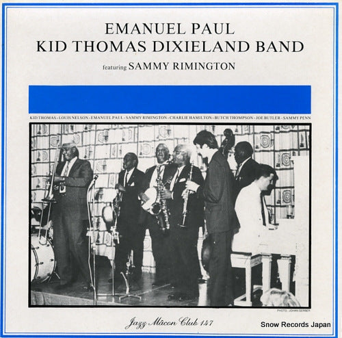 PAUL, EMANUEL emanuel paul, kid thomas dixieland band JMC147