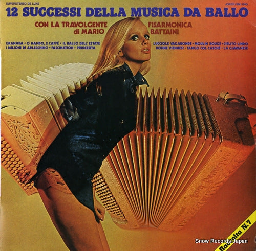 BATTAINI, MARIO 12 successi della musica da ballo SM3740