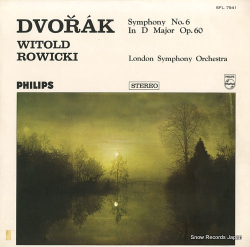 ROWICKI, WITOLD dvorak; symphony no.6 in d major op.60 SFL-7941