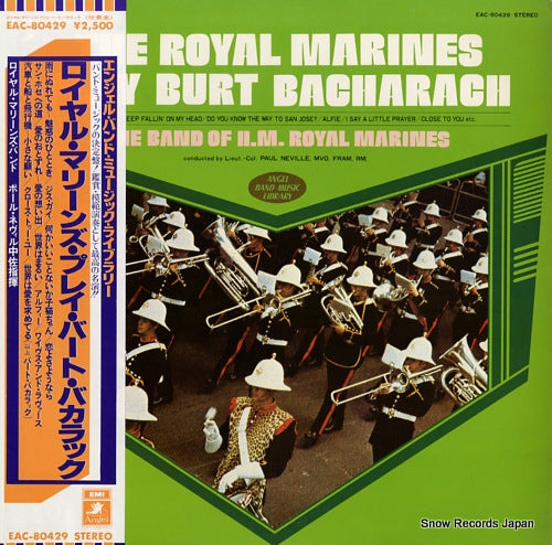 BAND OF H.M. ROYAL MARINES, THE the royal marines play burt bacharach EAC-80429
