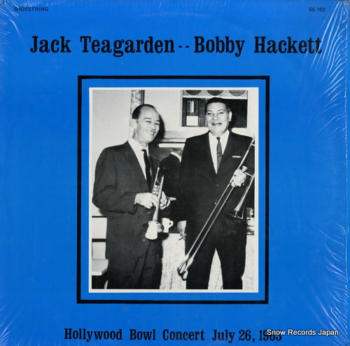TEAGARDEN, JACK / BOBBY HACKETT hollywood bowl concert july 26, 1963 SS-102