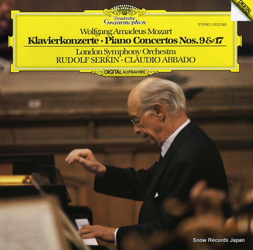 SERKIN, RUDOLF / CLAUDIO ABBADO mozart; piano concertos nos. 9 & 17 2532060