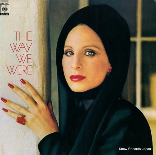STREISAND, BARBRA the way we were 25AP520