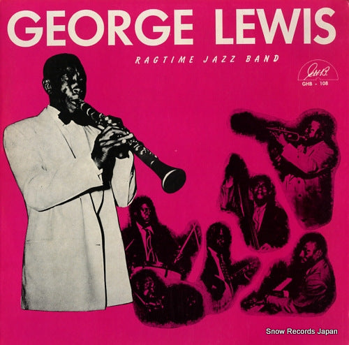 LEWIS, GEORGE george lewis ragtime jazz band GHB-108