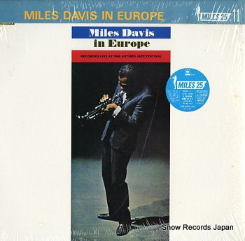 DAVIS, MILES miles davis in europe 18AP2061