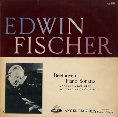 FISCHER, EDWIN beethoven; piano sonatas no.32 & no.7 HA1154