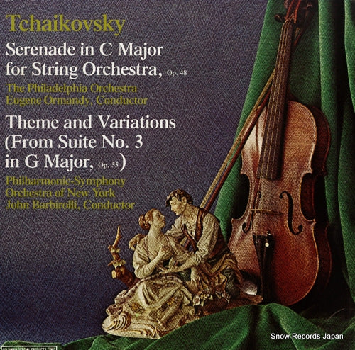 ORMANDY, EUGENE / JOHN BARBIROLLI tchaikovsky; serenade in c major for string orchestra, op.48 P14145