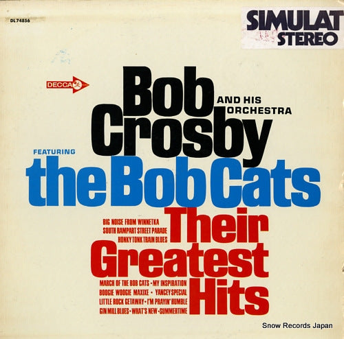 CROSBY, BOB their greatest hits DL74856