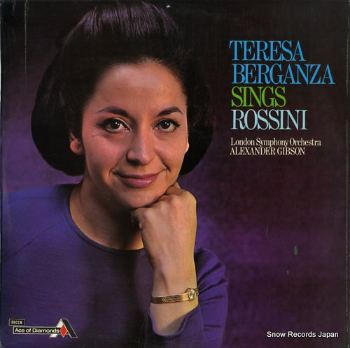 BERGANZA, TERESA sings rossini SDD224