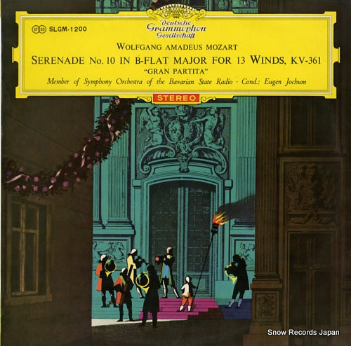 JOCHUM, EUGEN mozart; serenade no.10 in b-flat major for 13 winds kv 361 SLGM-1200